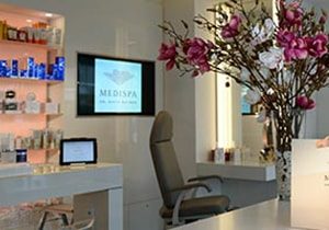 Produktvielfalt, Beauty Bhandlungsbereich im MEDISPA Köln