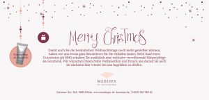 Weihnachtsaktion bei MEDISPA